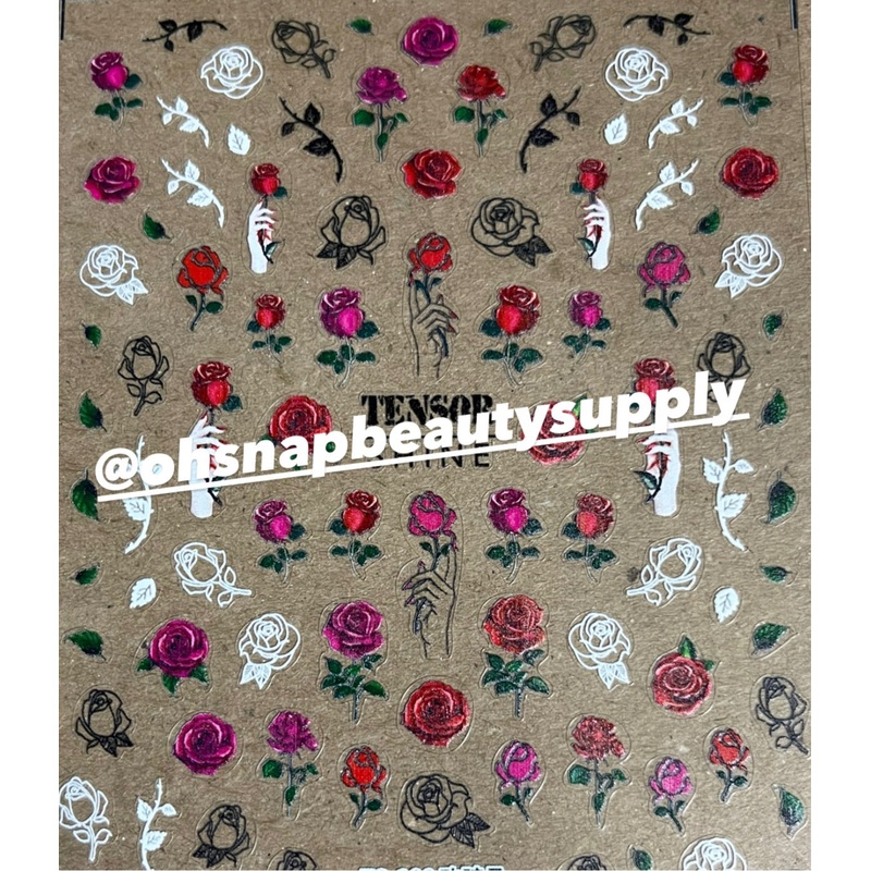 * Red FLOWER TS 100 Sticker