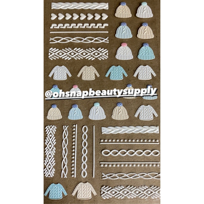 *** Sweater (5D) (Christmas) K016 Sticker