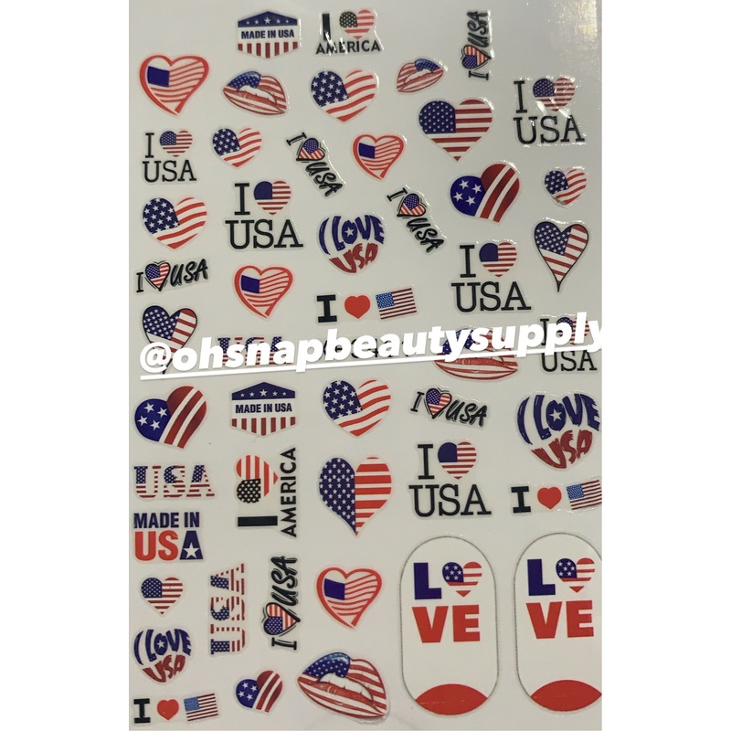USA 3401 Sticker