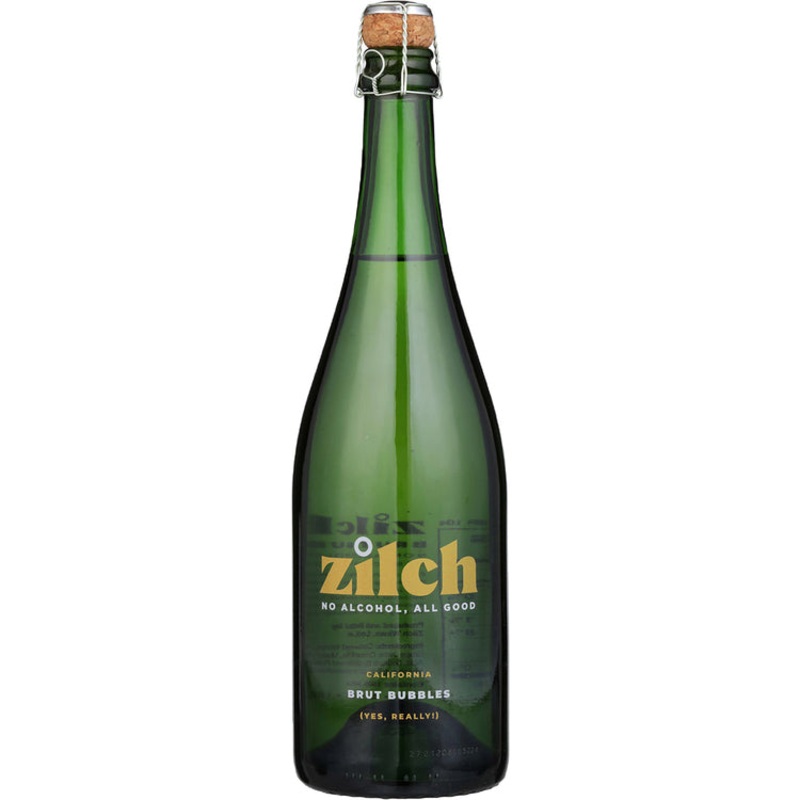 Zilch Sparkling White California Non Alcoholic 750ML