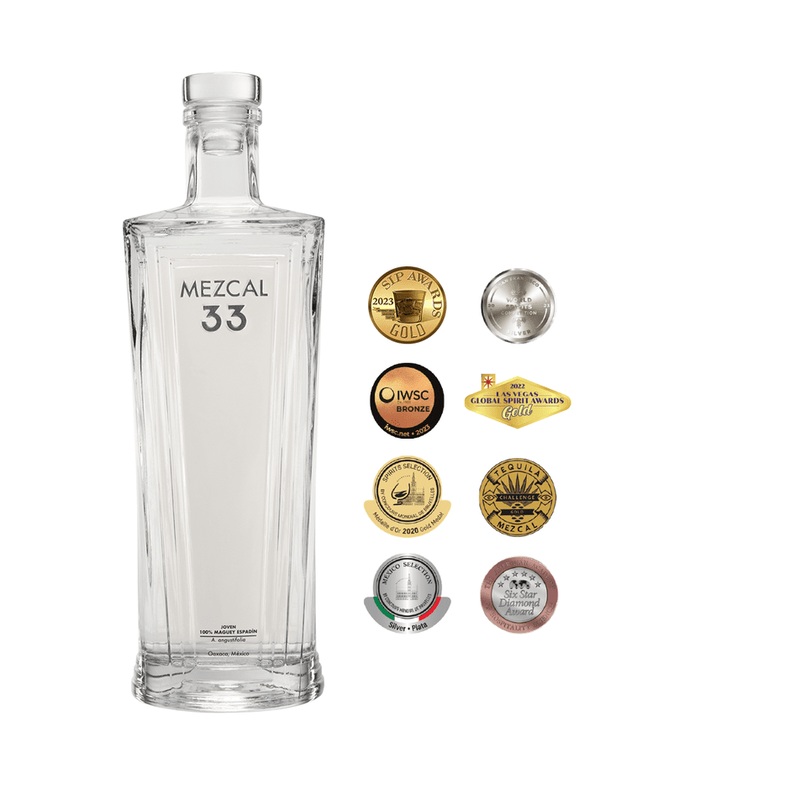 Mezcal 33 Joven Mezcal Artesanal