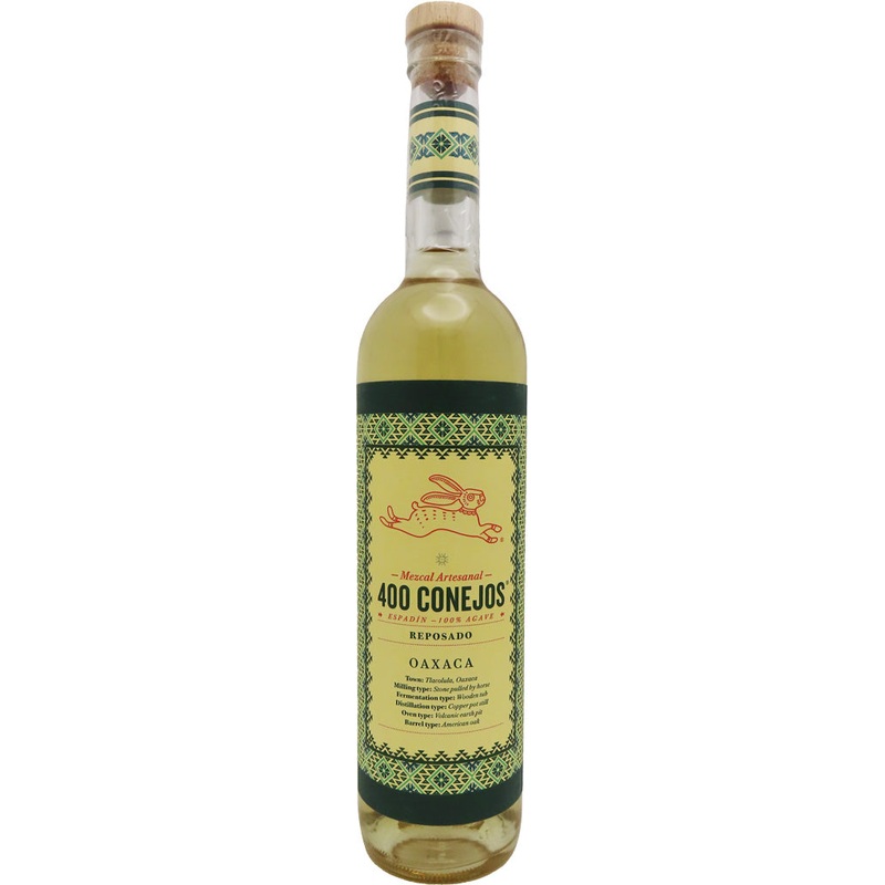 400 Conejos Espadin Mezcal Reposado 750ml