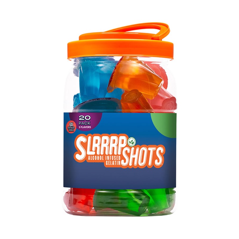 SLRRRP Alcohol-Infused Gelatin Shots 20PK