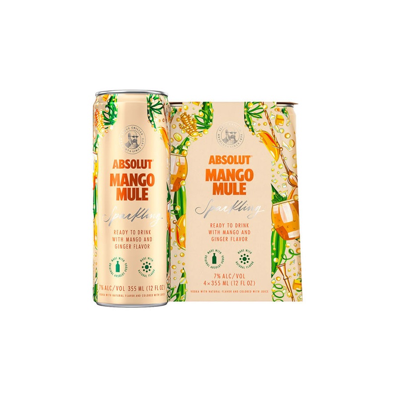 Absolut Mango Mule 4PK