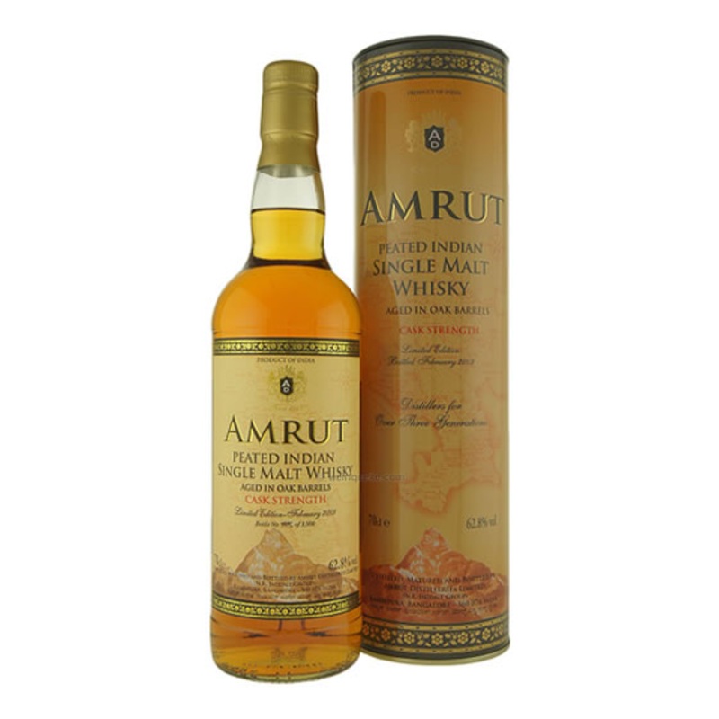 Amrut Peated Single Malt Unchill Filtered 750ML