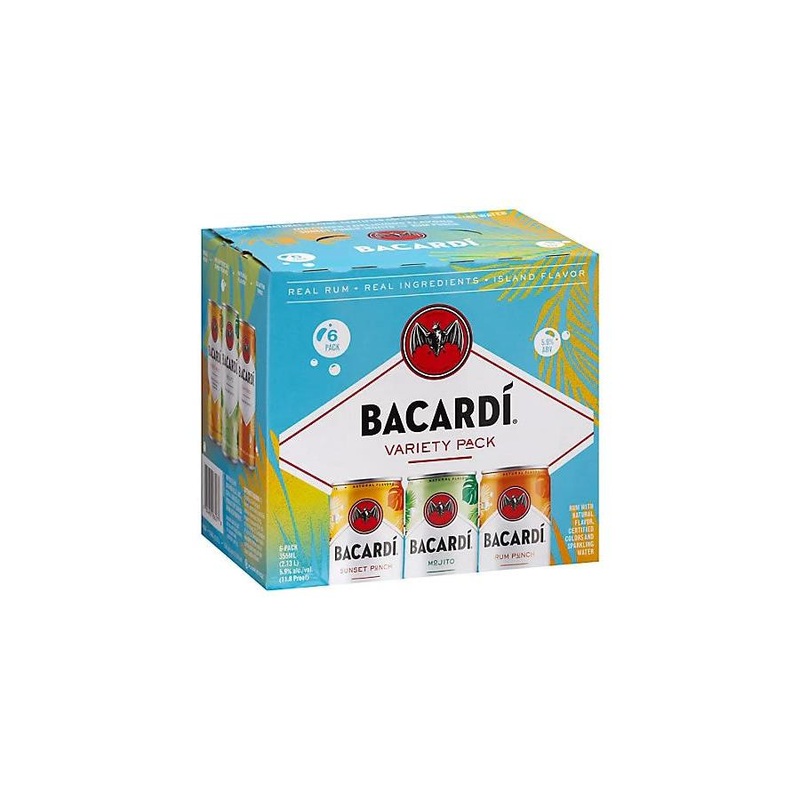 Bacardi Ready To Drink Variety 6PK