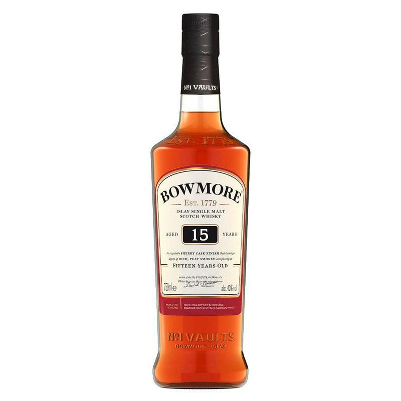 Bowmore 15 Year Darkest Sherry 750ML