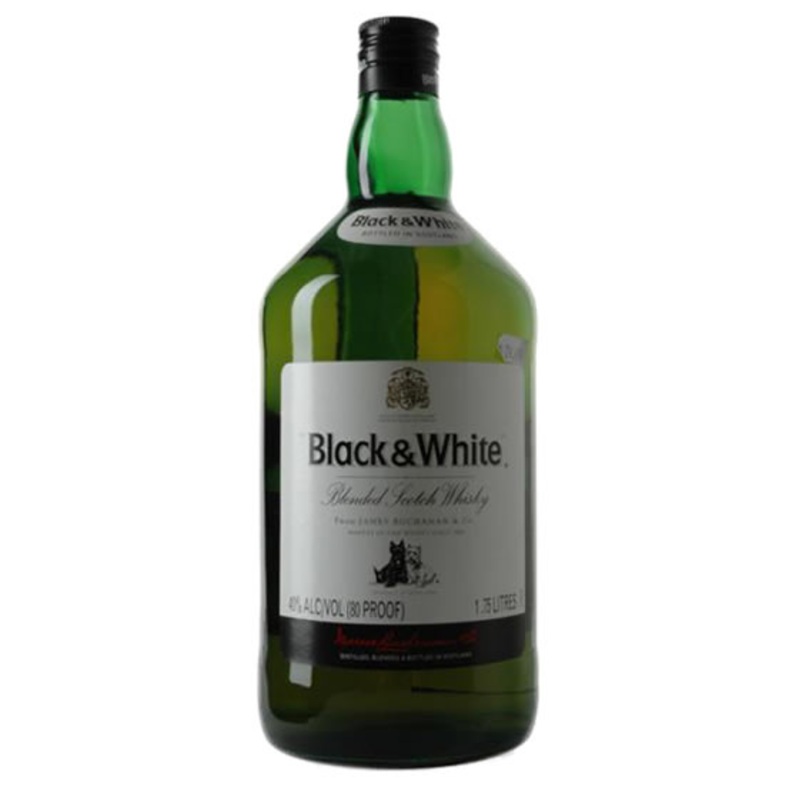 Black & White Blended Scotch 1.75L
