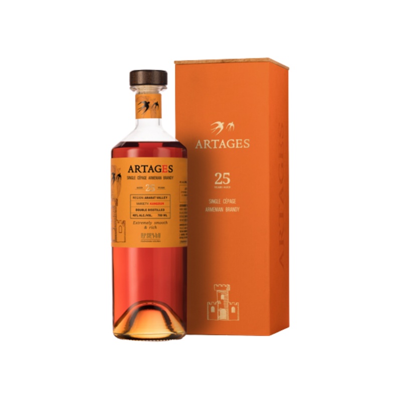 Artages 25 Year Single Cepage Armenian Brandy