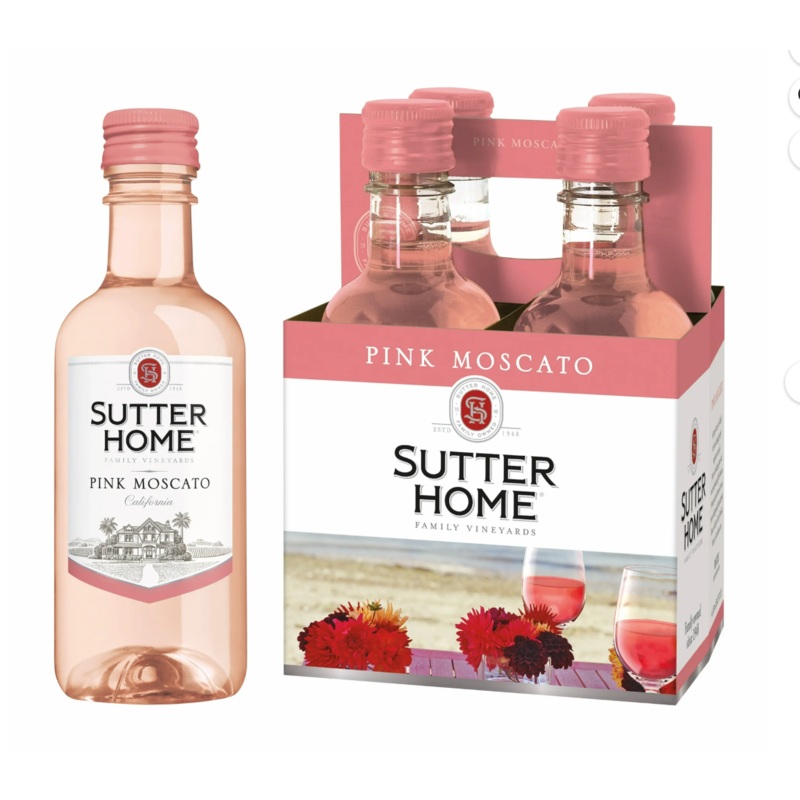 Pink Moscato 4pk 187 ml