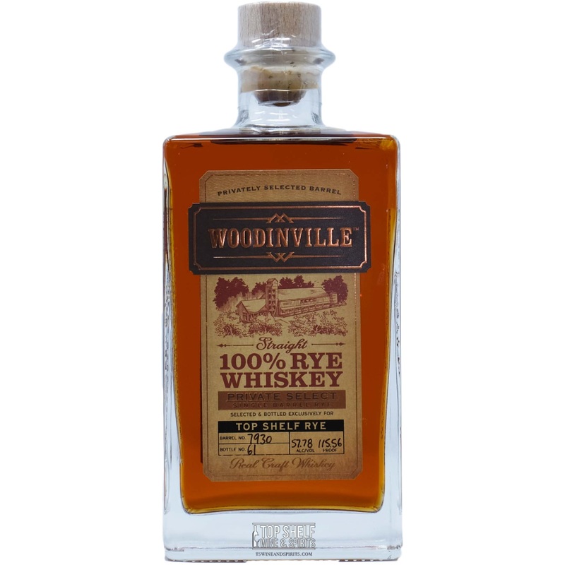 Woodinville Single Barrel Store Pick 123.98 Proof