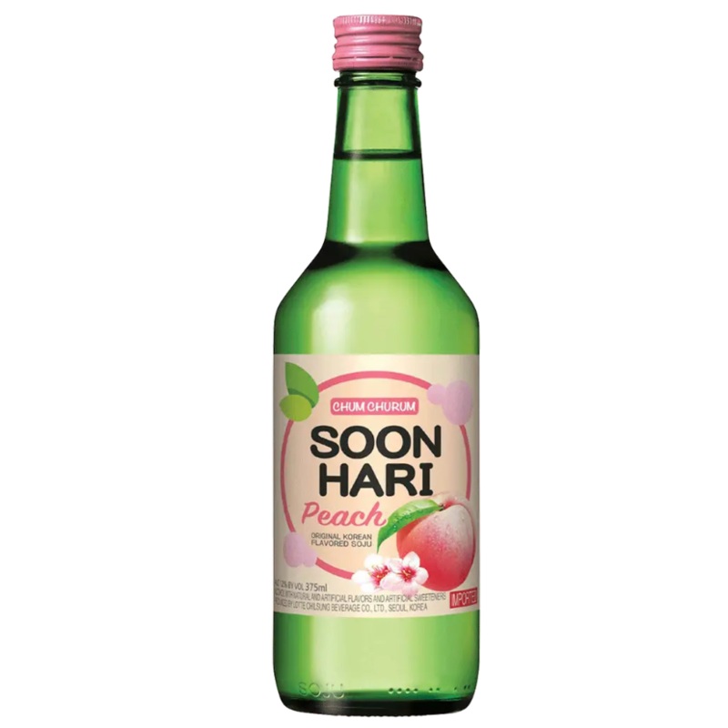 Soonhari Peach Soju 375ml