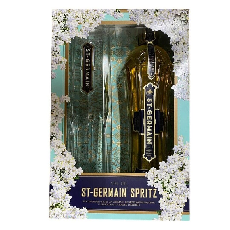 St. Germain Elderflower Liqueur Gift Set w/ Acrylic Carafe