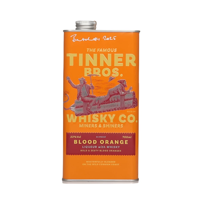 Tinner Bros. Blood Orange Whisky Liqueur | 700ML