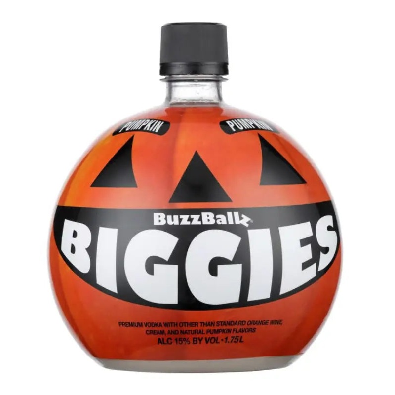 Buzzballz Biggies Pumpkin Pre-Mixed Cocktails 1.75L