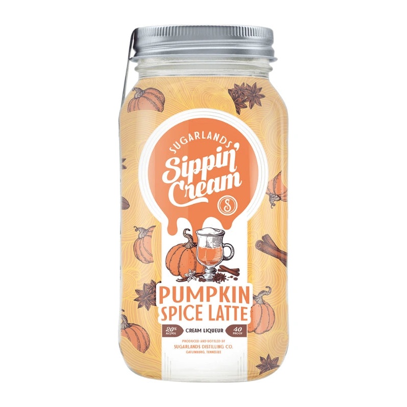 Sugarlands Pumpkin Spice Latte Sippin Cream Liqueur 750mL