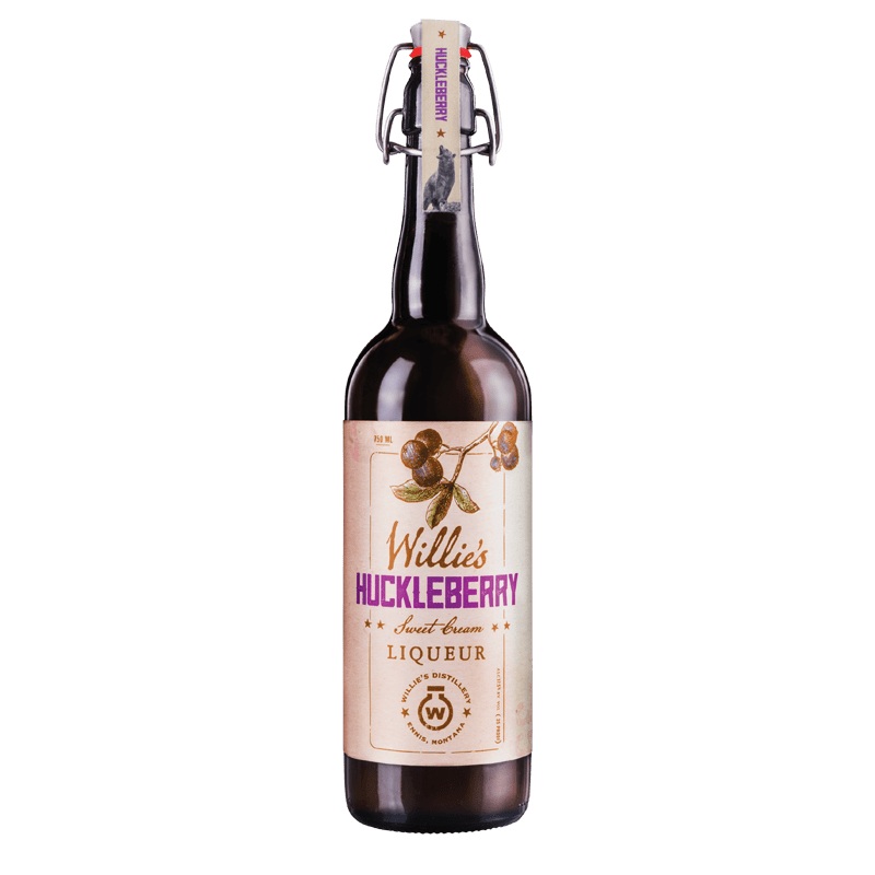 Willie’s Distillery Huckleberry Sweet Cream Liqueur 750ml