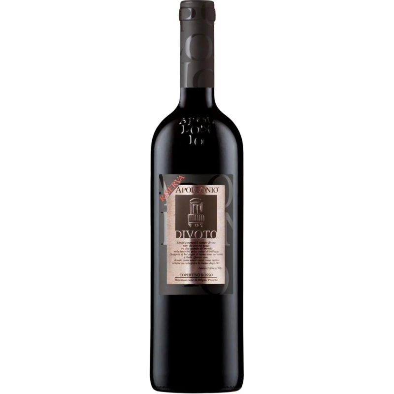 Apollonio – Divoto Rosso Copertino Riserva, Puglia Italy 75cl