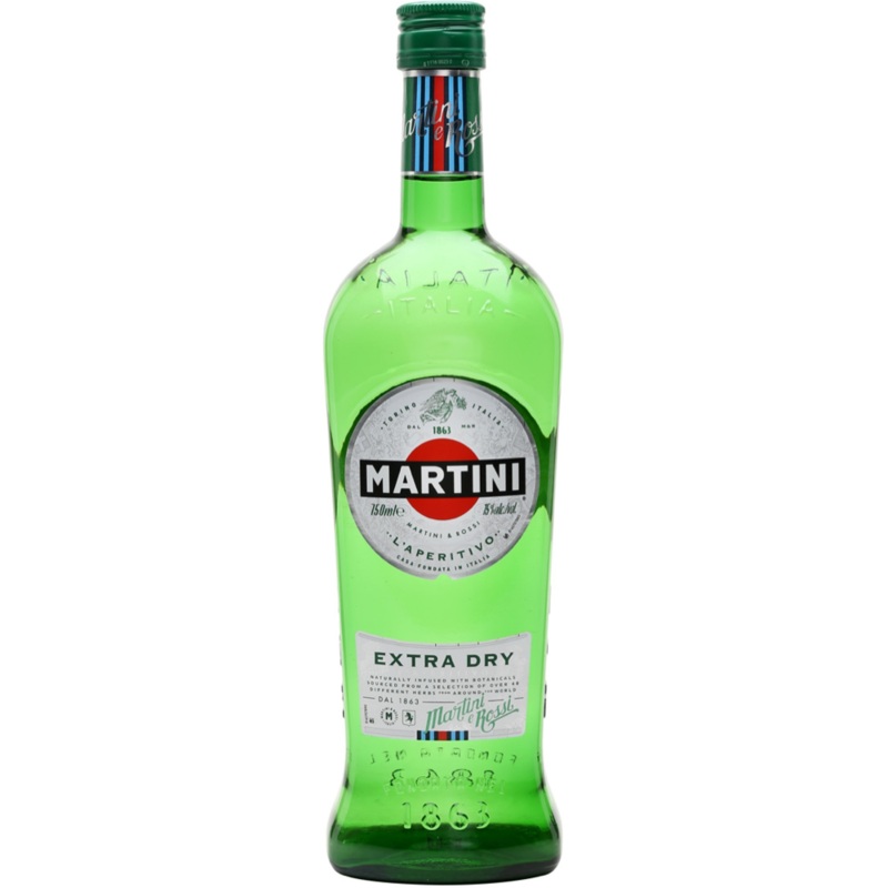 Martini Extra Dry Vermouth 1Ltr