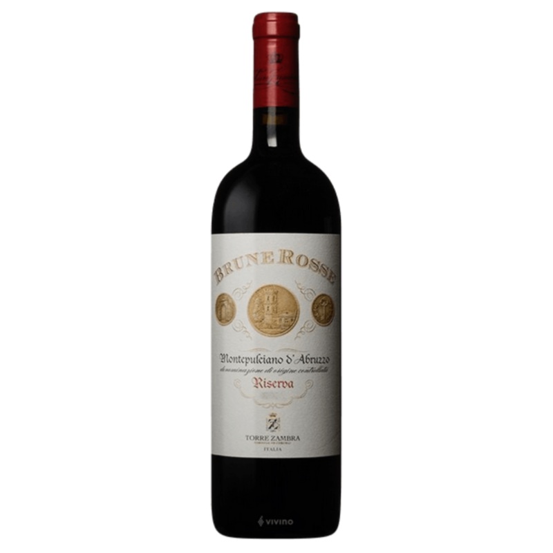 Torre Zambra ‘Brune Rosse’ – Riserva Montepulciano d’Abruzzo DOC 75cl