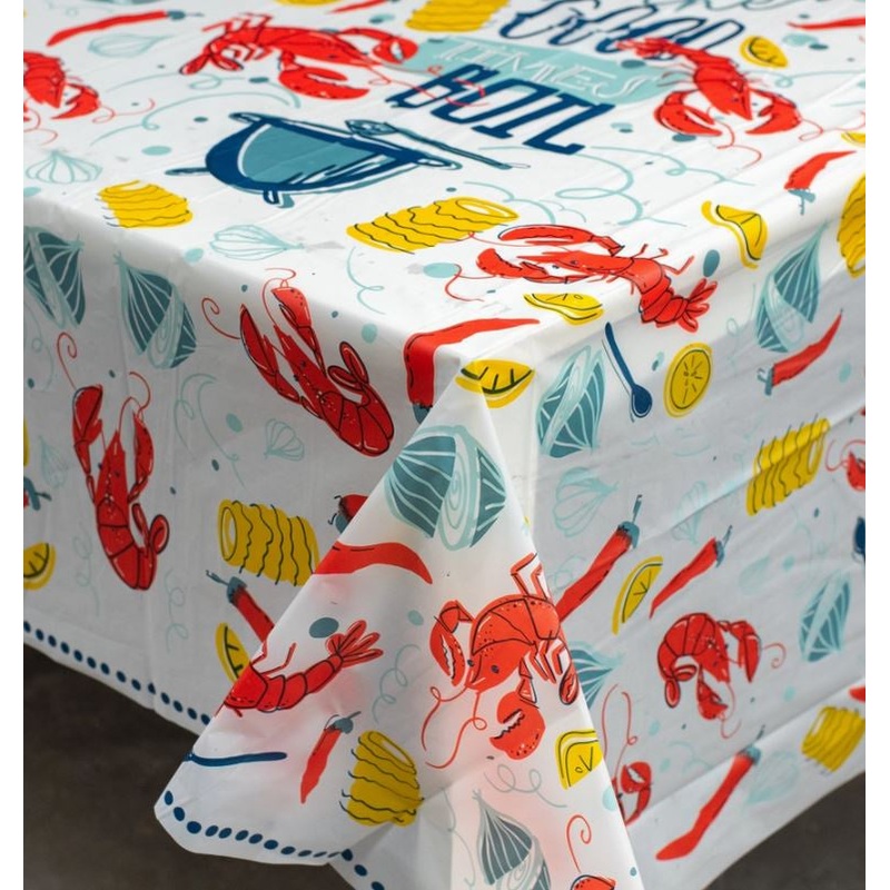 Disposable Tablecloth – Let the Good Times Boil