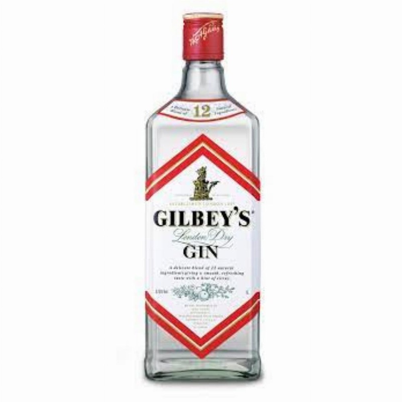 Gilbey’s Gin London Dry 80 Proof 375ml