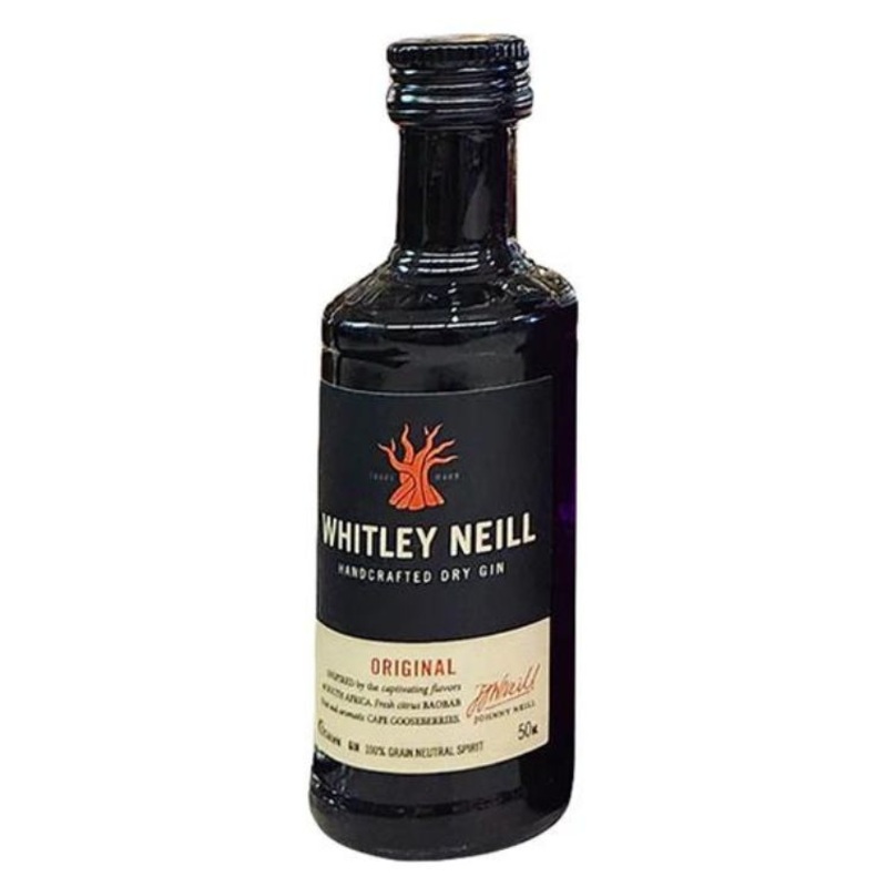 Whitley Neill Original Dry Gin –  50ml Mini Shot x 12