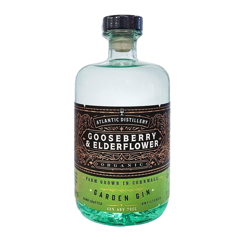 Atlantic Distillery Gooseberry & Elderflower Cornish Gin 70cl