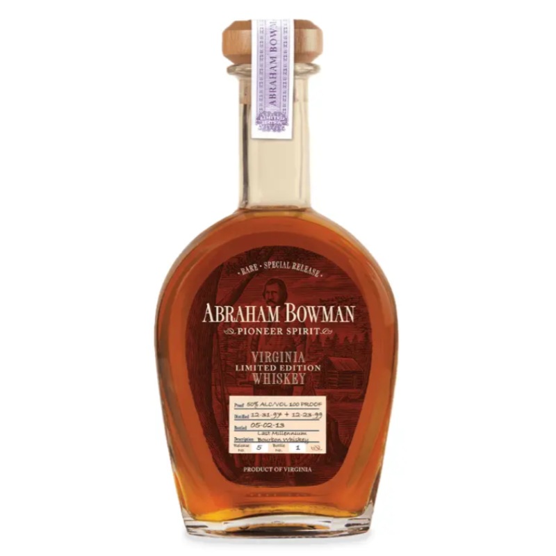 Abraham Bowman Virginia Limited Edition Release #5 Last Millennium Bourbon Whisky