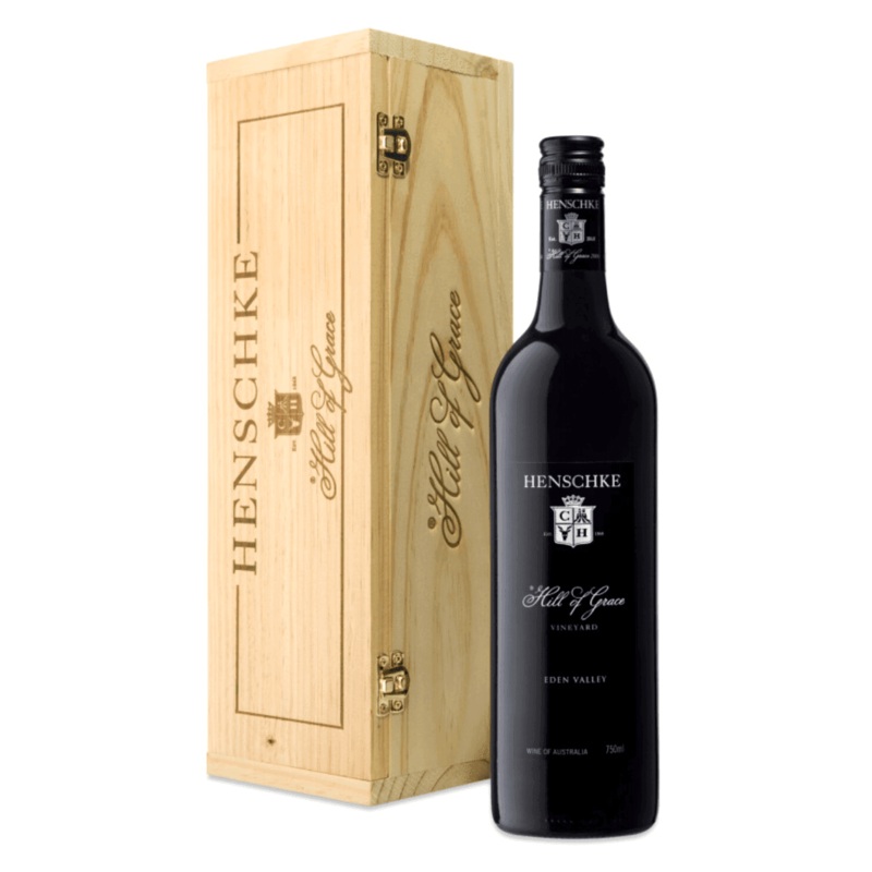 2009 Henschke Hill of Grace Shiraz 750ml Original Wooden Box