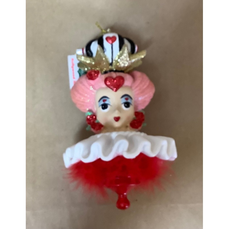 6.25 Resin QueenHollywood Hat Ornament by Kurt Adler
