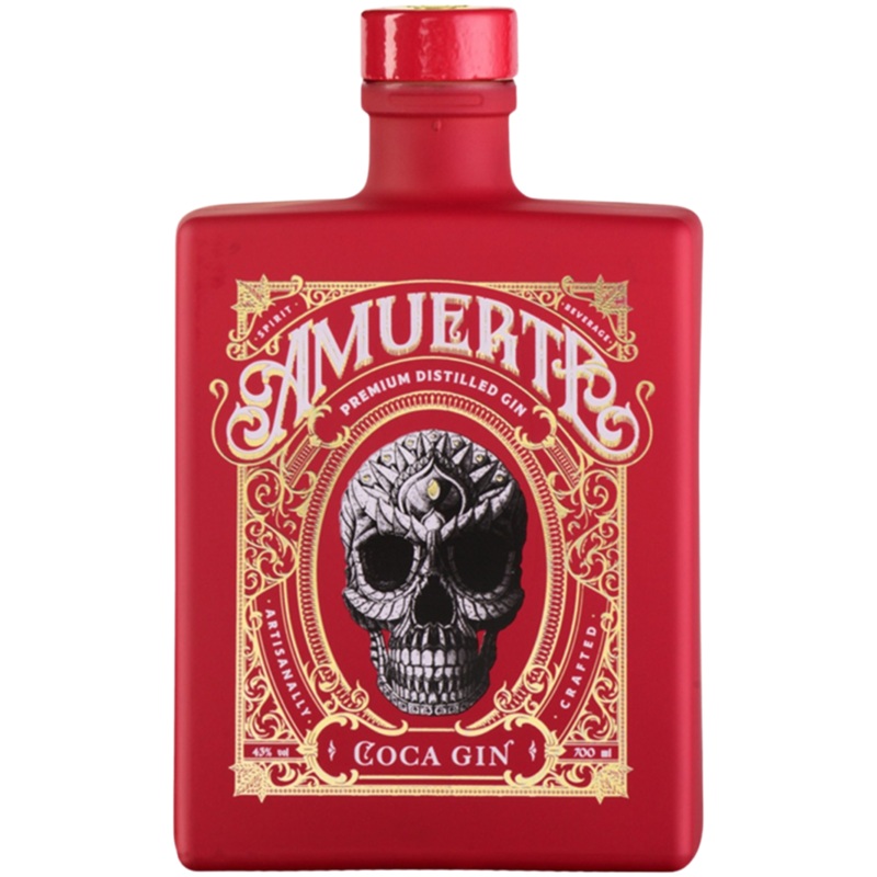 Amuerte Coca Leaf Gin – Red Edition 43% 70cl