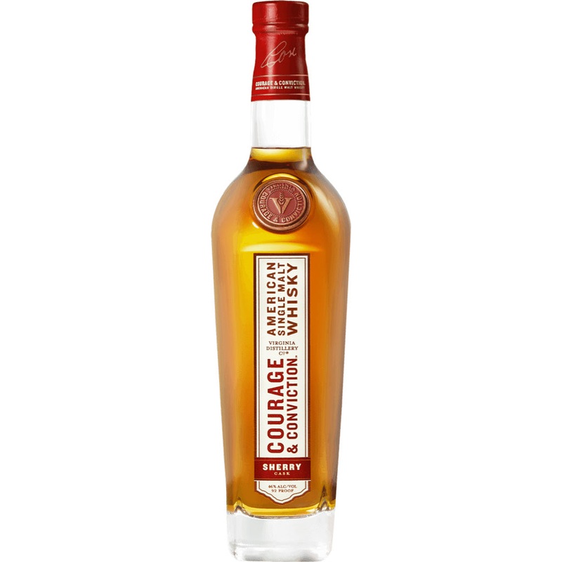 Virginia Distillery Co Courage & Conviction Sherry Cask American Single Malt Whisky 750ml
