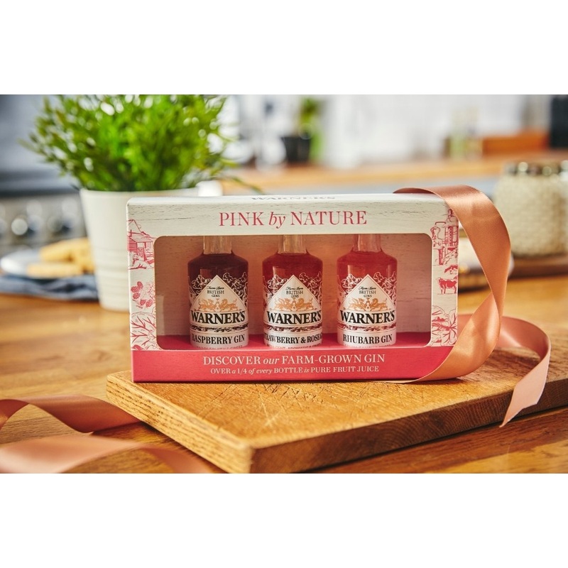 Warner’s Pink by Nature Gin Gift Set