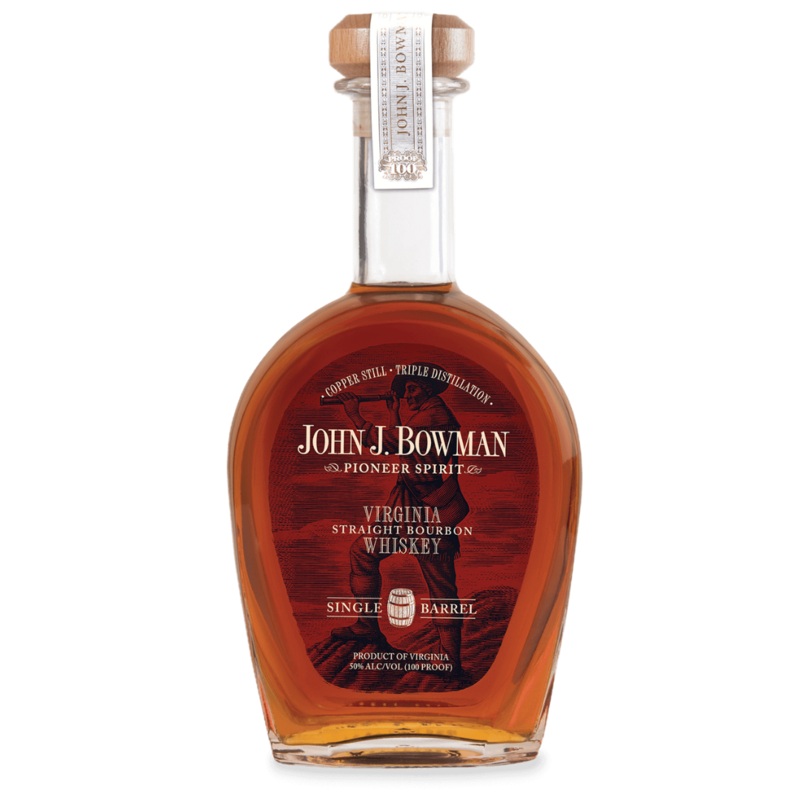 A. Smith Bowman John J. Bowman Pioneer Spirit Single Barrel Virginia Straight Bourbon Whiskey 750ml