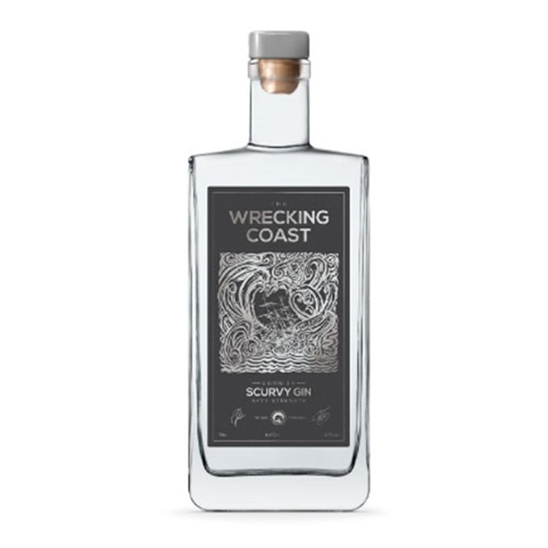 Wrecking Coast Scurvy Gin Navy Strength 70cl