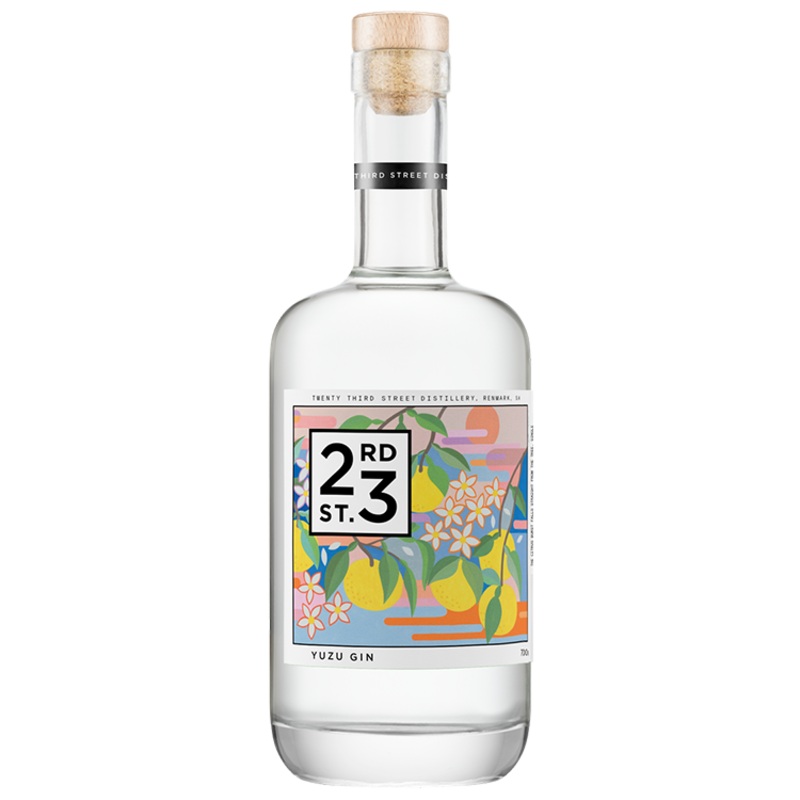 23rd Street Distillery Yuzu Gin 700ml
