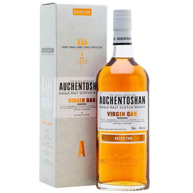 Auchentoshan Virgin Oak Batch 2 Single Malt Scotch
