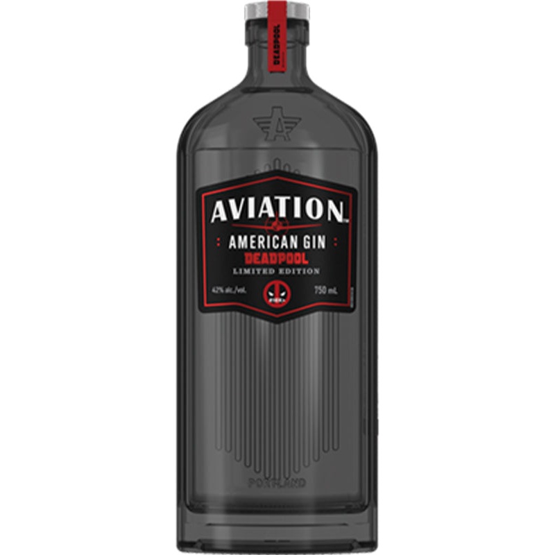 Aviation American Gin Deadpool Edition