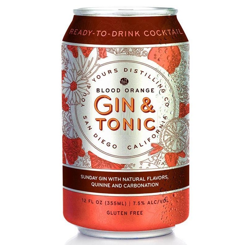 You & Yours Blood Orange Gin & Tonic