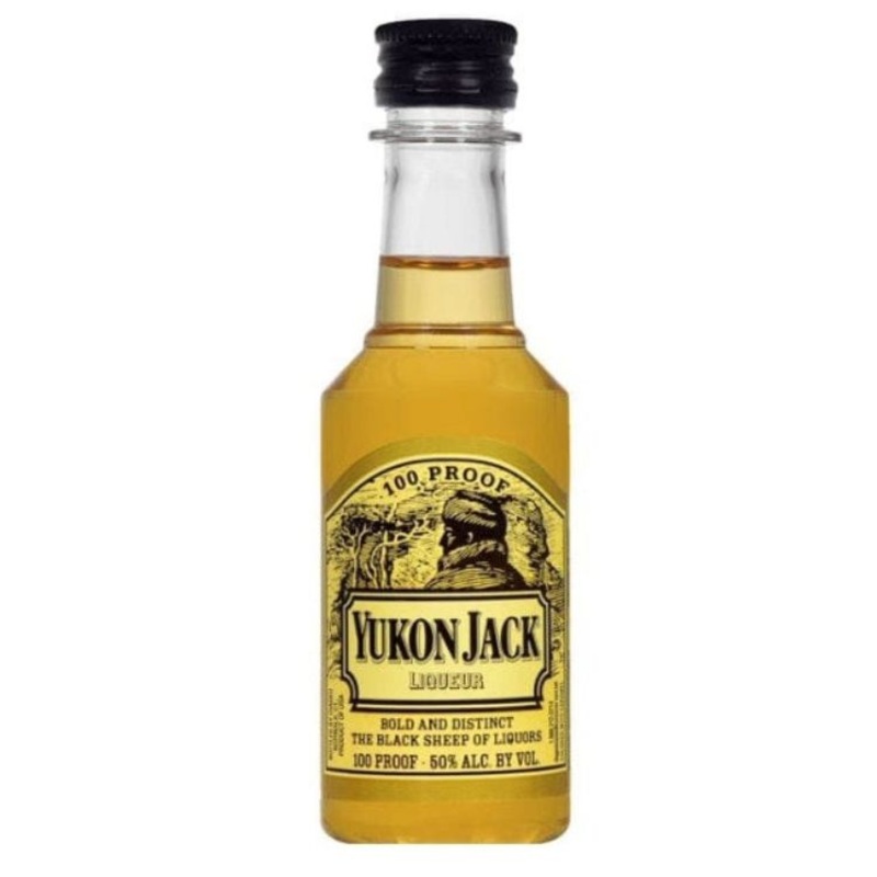 Yukon Jack Original 100 Proof 12Pk – 50ml Mini Shot