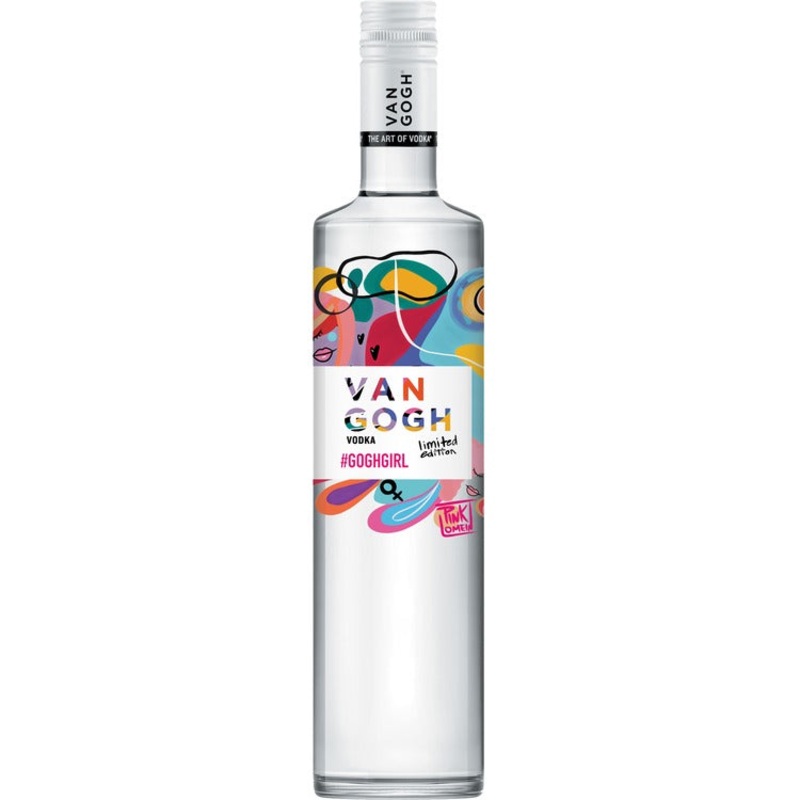 VAN GOGH VODKA 80 #GOGHGIRL LIMITED EDITION PACKAGING 750ML