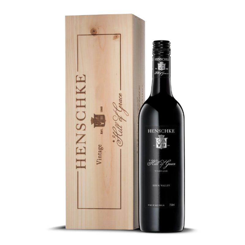 2019 Henschke Hill of Grace Shiraz 750ml Original Wood Box