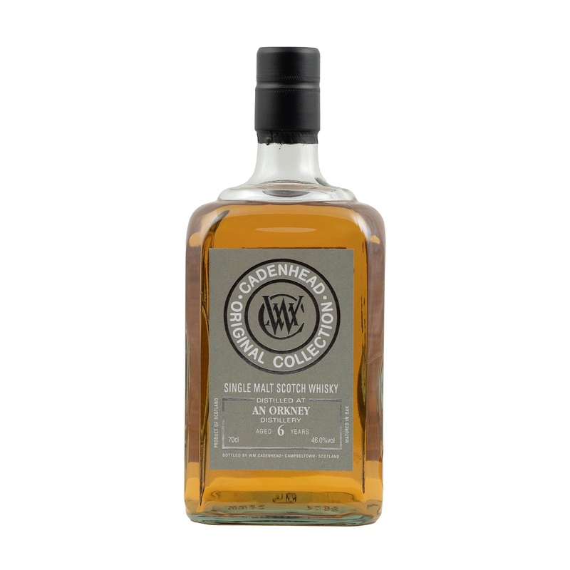 An Orkney 6 Year Old Whisky Cadenhead Original Collection 46%