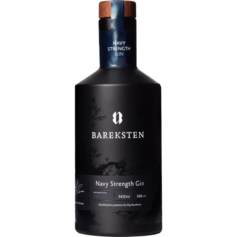 Bareksten Navy Strength Gin (700mL)