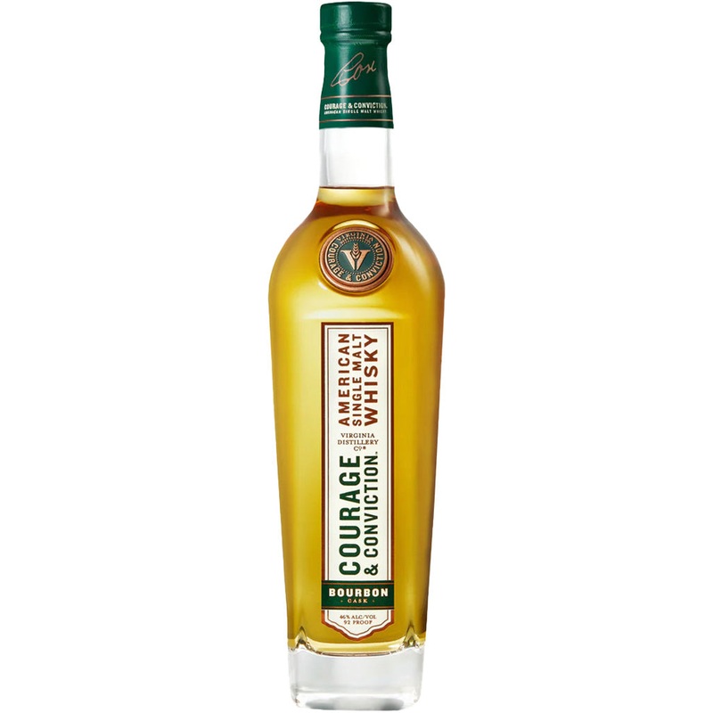 Virginia Distillery Co Courage & Conviction Bourbon Cask American Single Malt Whisky 750ml