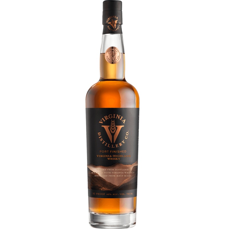 Virginia Distillery Co Port Cask Finished Whisky 750ml