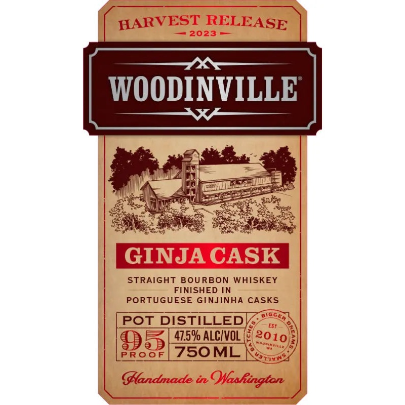 Woodinville Ginja Cask Straight Bourbon 750mL