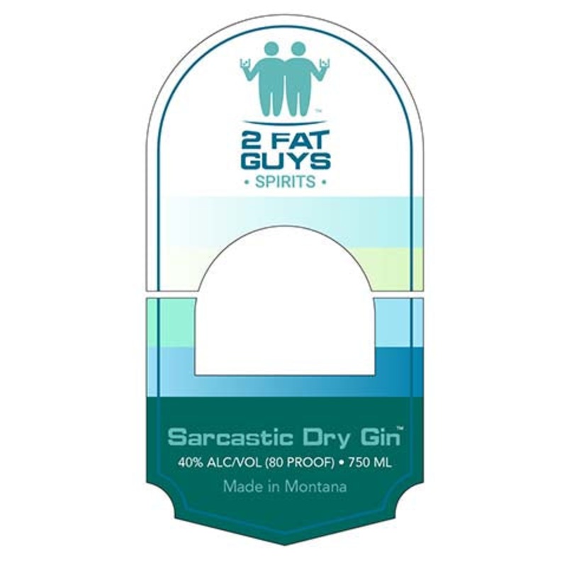 2 Fat Guys Sarcastic Dry Gin