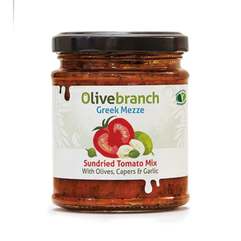 Olive Branch Mezze – Sun Dried Tomato Mix 190g